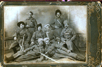Фотопортрет групповой на паспарту. 15 января 1918 г.